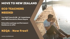 ECD Teachers needed in New Zealand