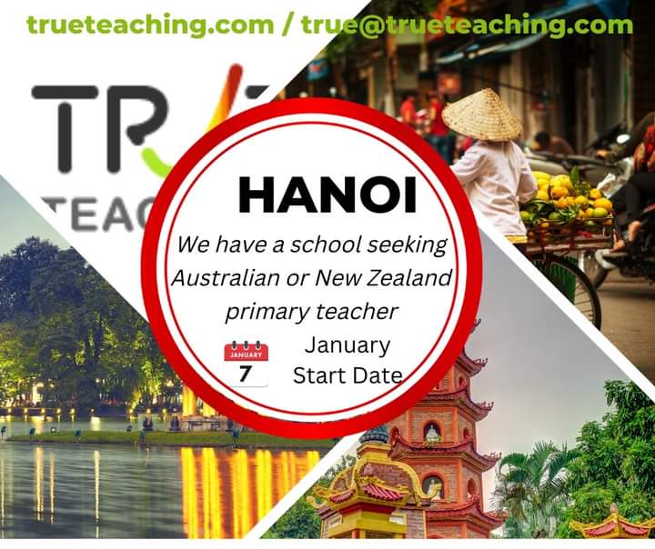 English Teachers needed in Hanoi Vietnam